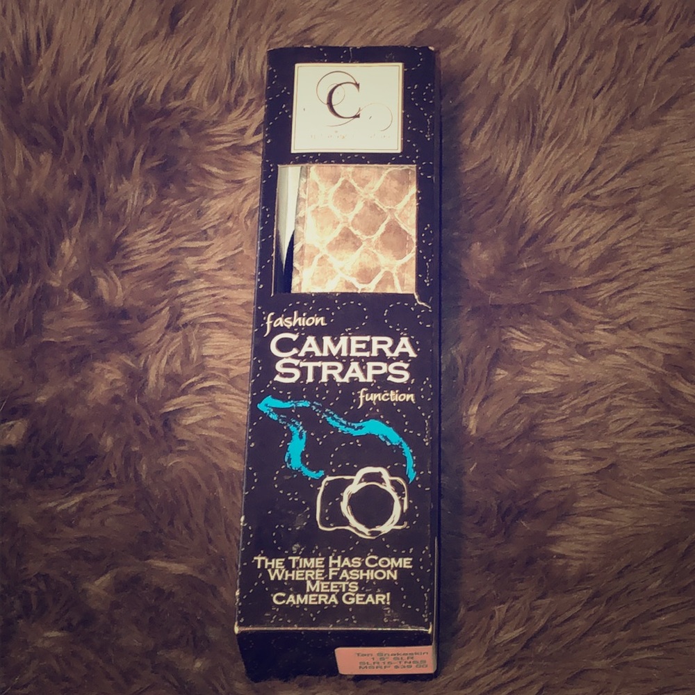 Capturing Couture camera strap